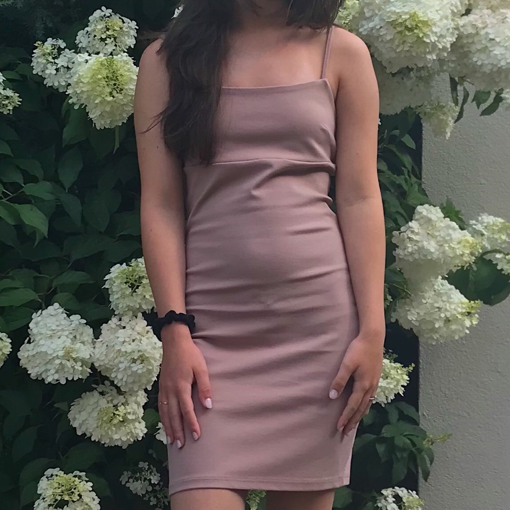 Square Neck Bodycon Dress